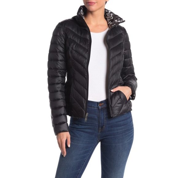 nautica packable puffer coat